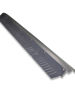 Footrail 1206 cpl f/plast. clip profil. nest hole BD-Col.2+